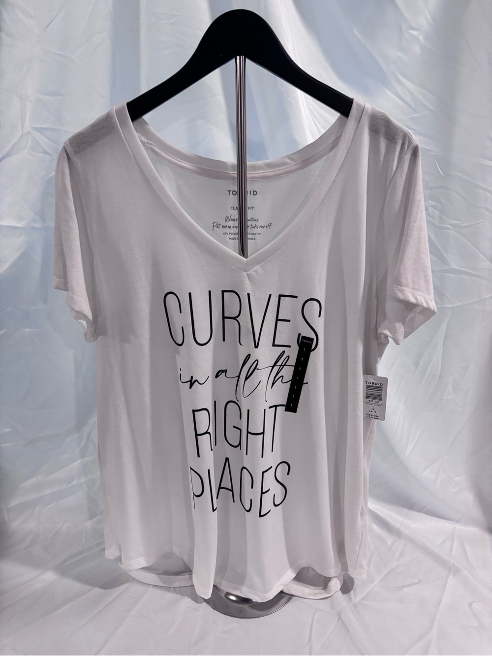 TORRID | Classic Fit “Curves in all the Right Places T-Shirt